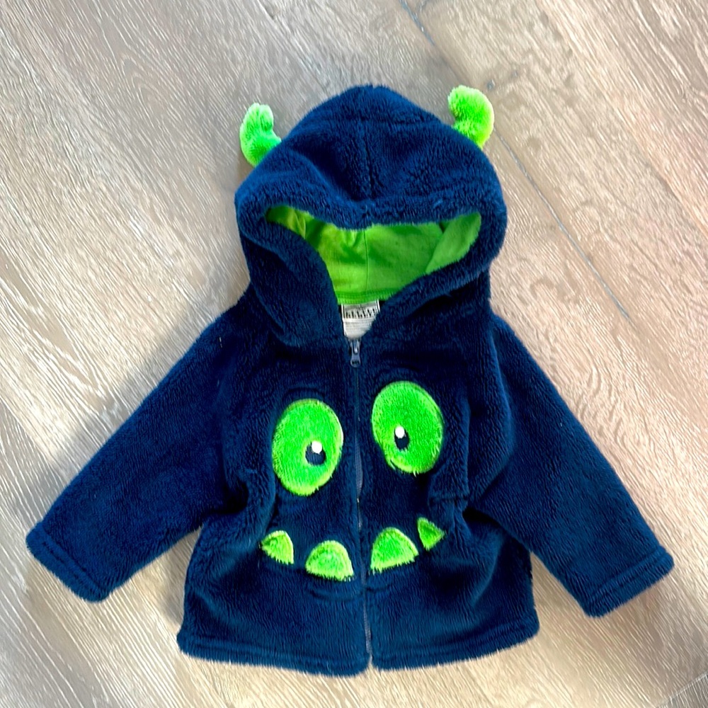 Little Rebel Toddler Boy Monster Jacket